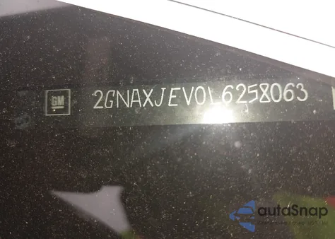 2020 Chevrolet Equinox Fwd 2Fl из США, поврежденный, VIN 2GNAXJEV0L6258063